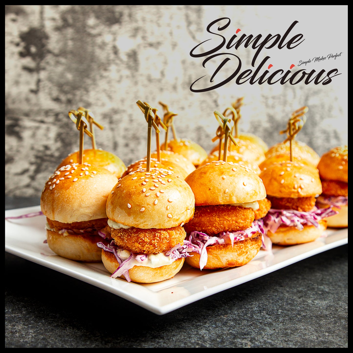 Tartare Shrimp Mini Burger (8pcs)